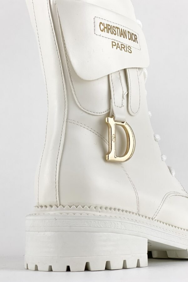 Ботинки женские Christian Dior Boots White Зимние