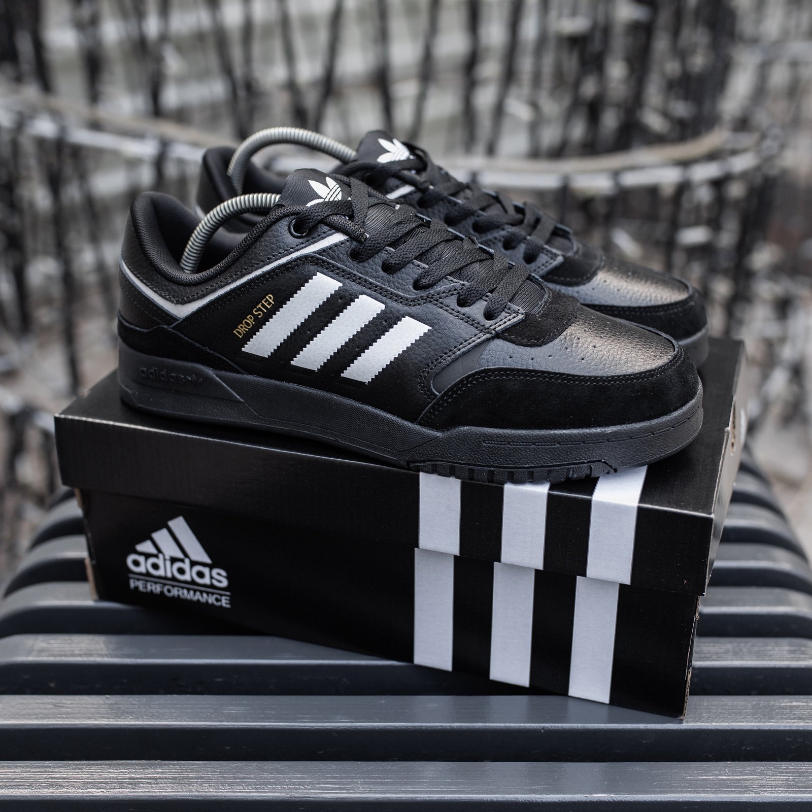 Adidas black and grey hotsell