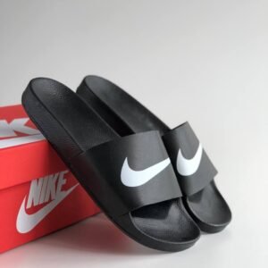 Тапки Nike Black White