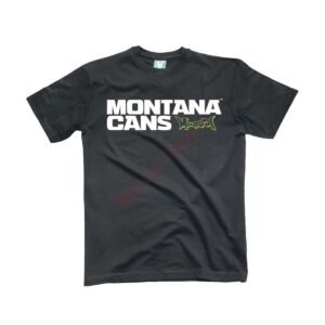 Montana Logo + Typo Shirts Charcoal