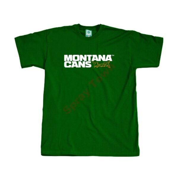 Montana Logo + Typo Shirts Green