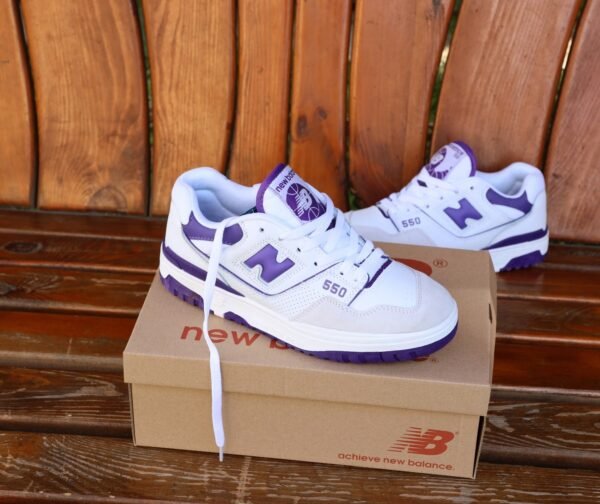 Кроссовки New Balance 550 White purple