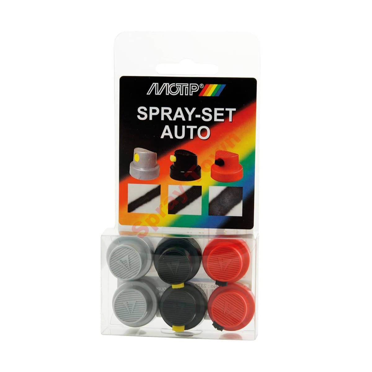 Dupli Color Spreyhead Set - набор насадок на баллон для покраски авто