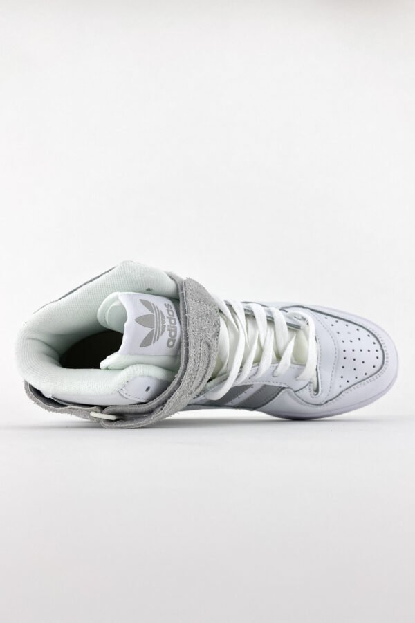 Кроссовки мужские Adidas Forum Mid White Grey