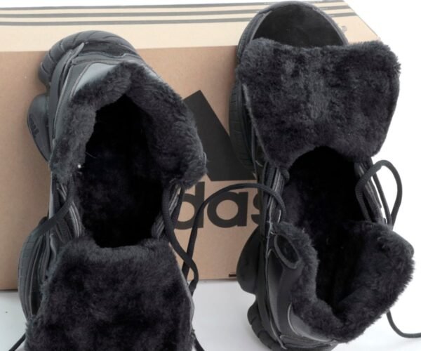Кроссовки Мужские Adidas Yeezy 500 Winter Black Высокие