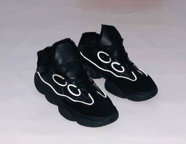 Кроссовки Мужские Adidas Yeezy 500 Winter Black
