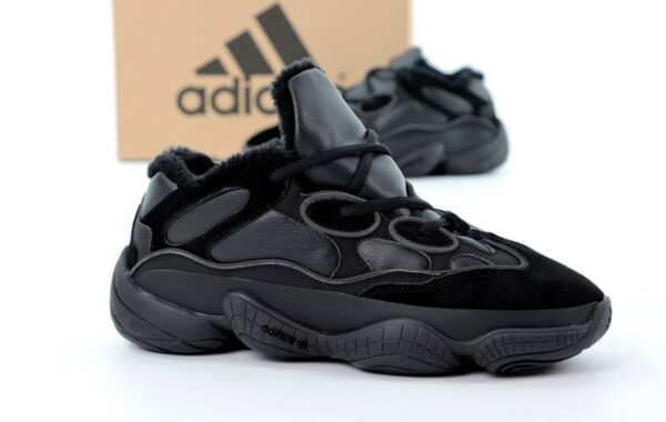 Кроссовки Мужские Adidas Yeezy 500 Winter Black