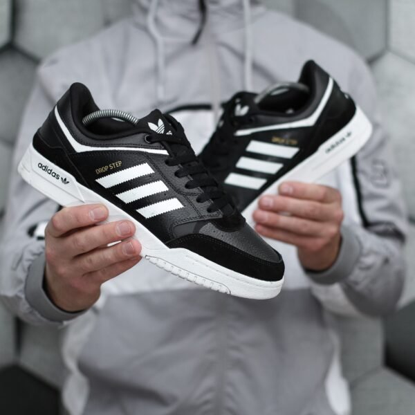 Кроссовки мужские Adidas Drop Step Black White