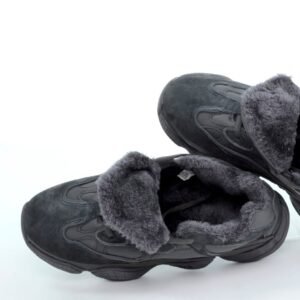 Кроссовки Мужские Adidas Yeezy 500 Winter Black Grey