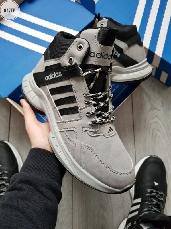 Кроссовки Мужские Adidas Boost Grey Зимние