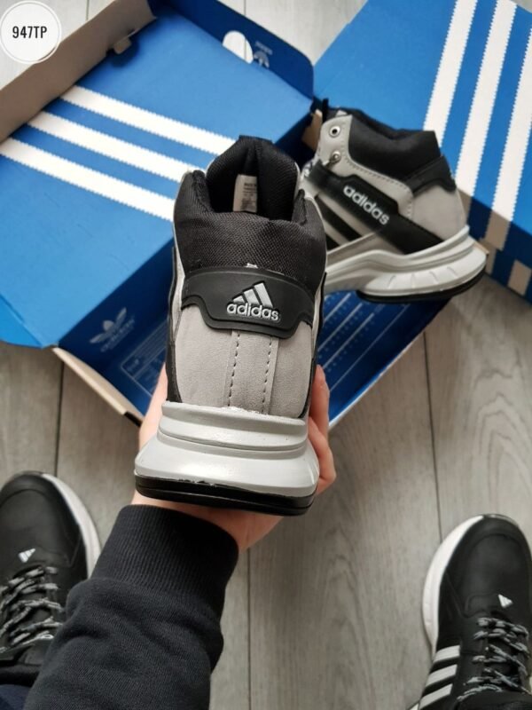 Кроссовки Мужские Adidas Boost Grey Зимние