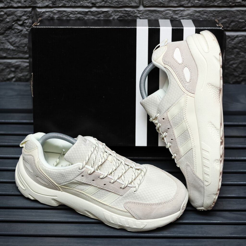Купить мужские кроссовки Adidas White Grey.Украина 2023
