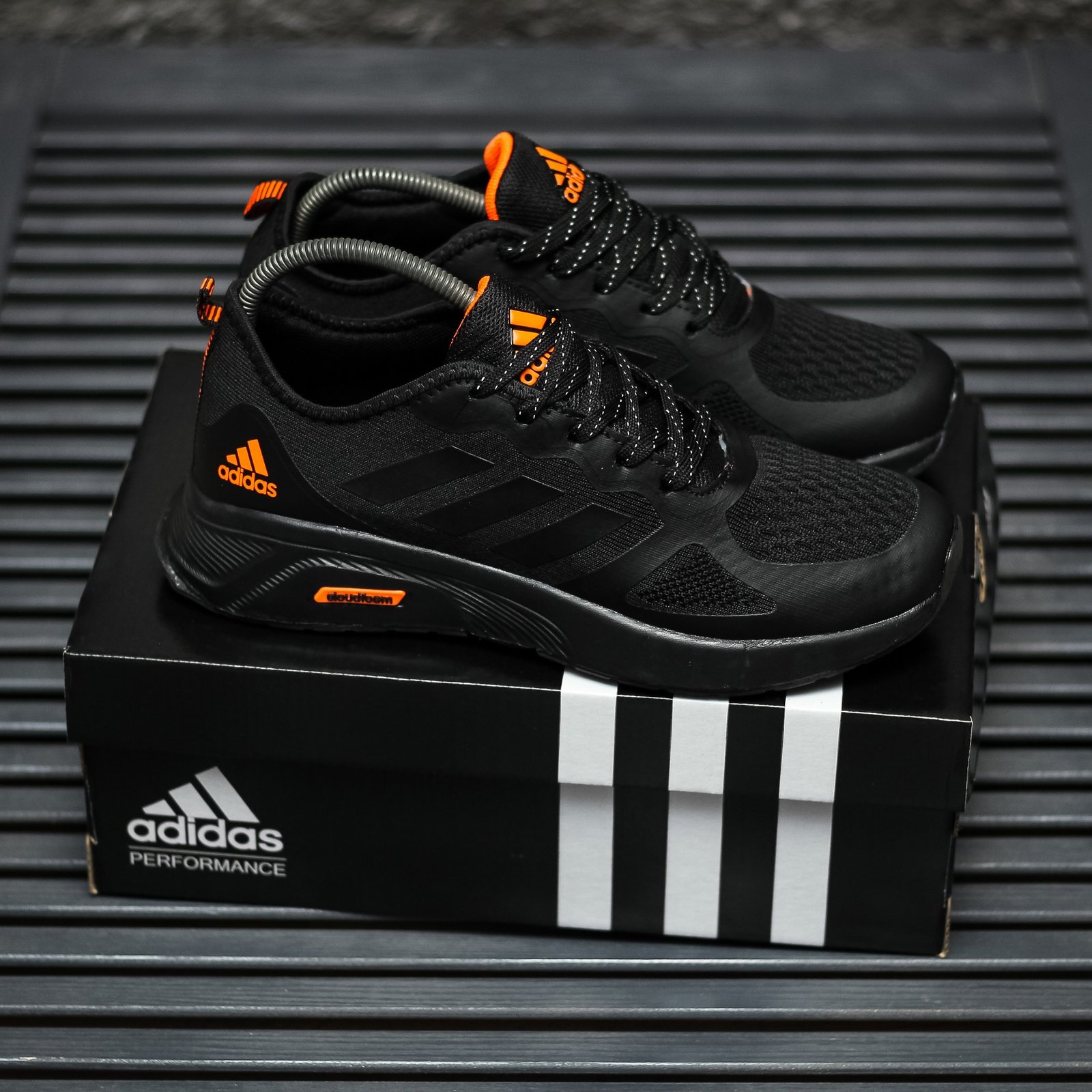 Adidas cloudfoam black hotsell