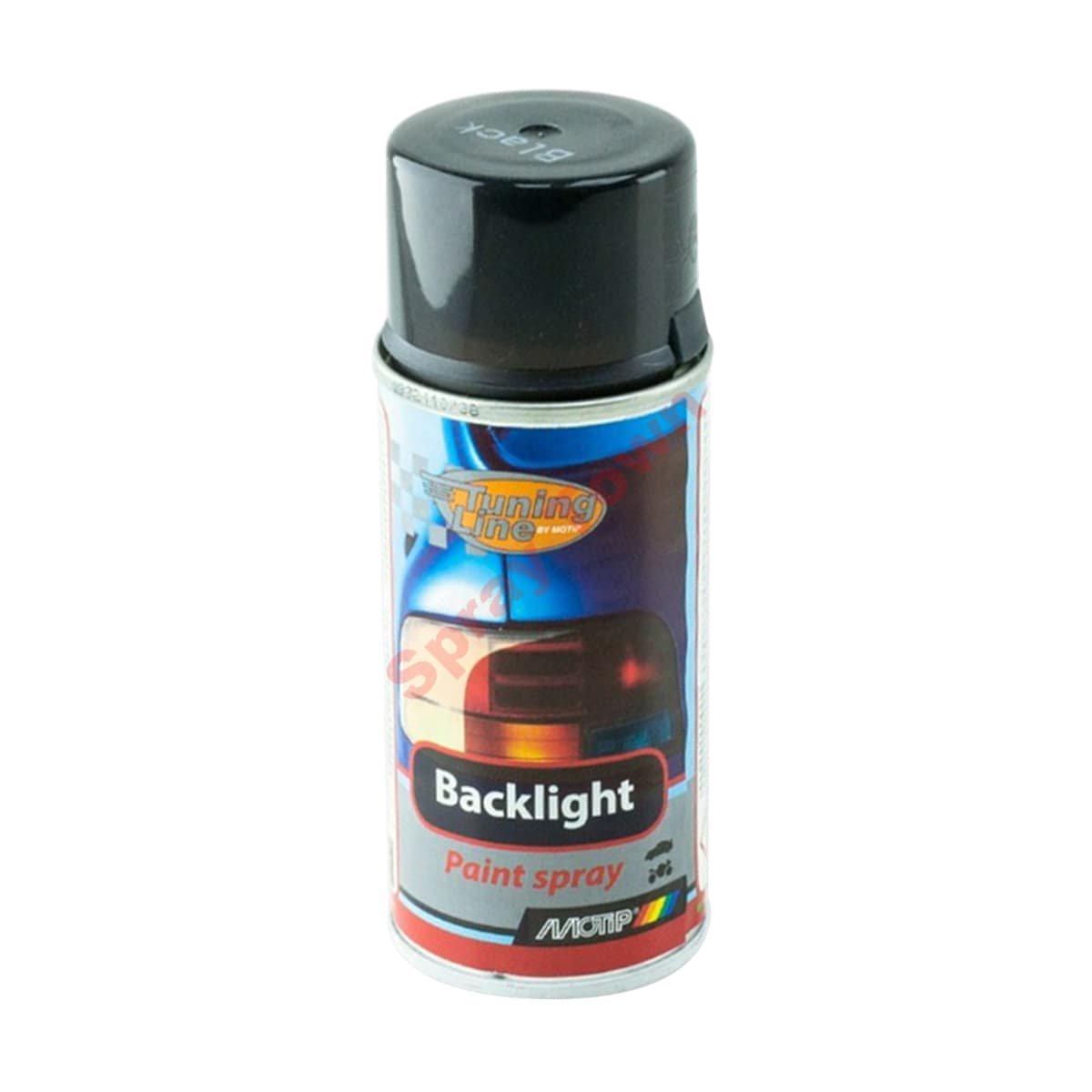 Motip Backlight Spray 150ml - Black Motip Backlight Spray 150ml - Black