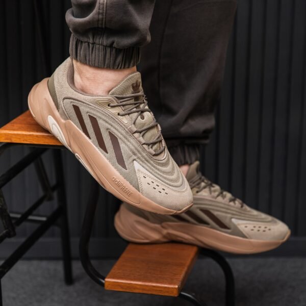 Кроссовки Мужские Adidas Ozelia brown Сетка