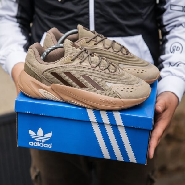Кроссовки Мужские Adidas Ozelia brown Сетка