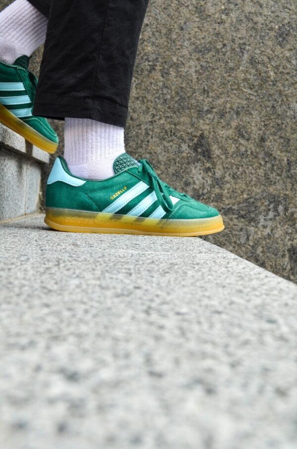 Кроссовки Мужские Adidas Gazelle Green