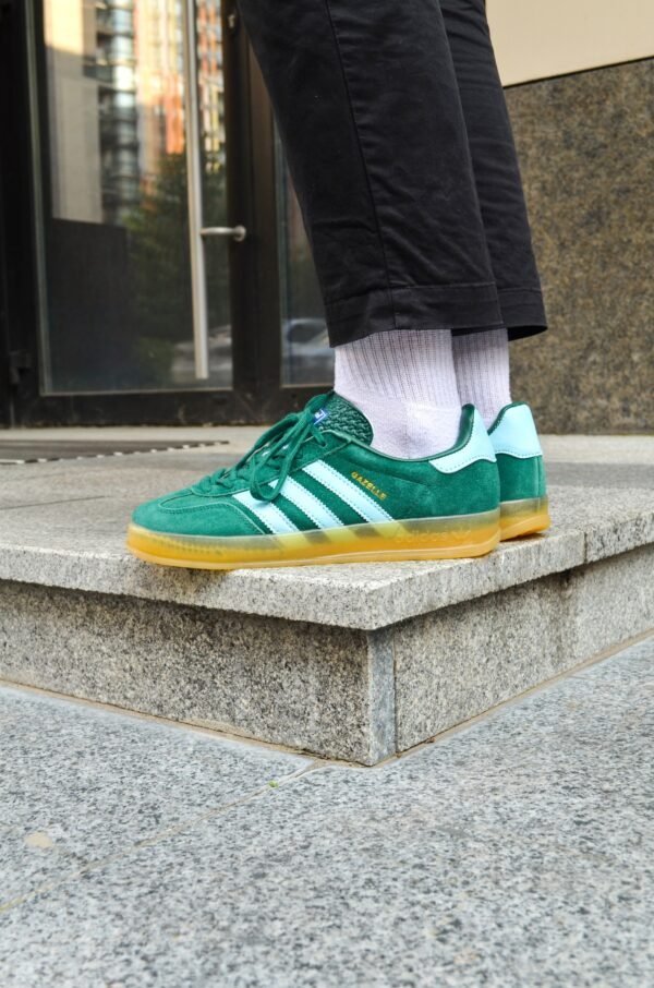 Кроссовки Мужские Adidas Gazelle Green