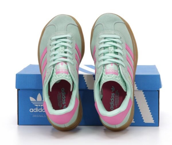 Женские Кроссовки Adidas Gazelle Bold Blue Pink