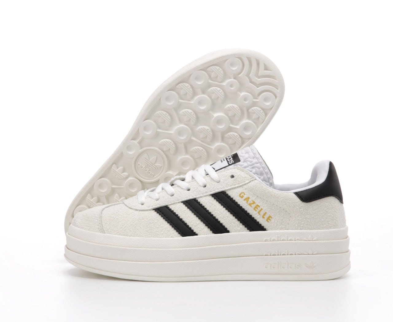 Adidas Gazelle Bold White