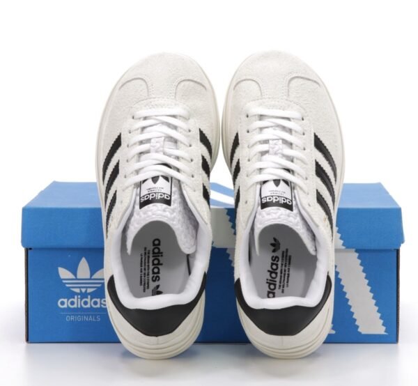 Женские Кроссовки Adidas Gazelle Bold White