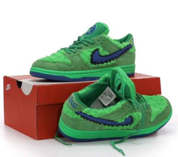 Кроссовки Мужские Nike SB Dunk Low x Grateful Dead Bears Green