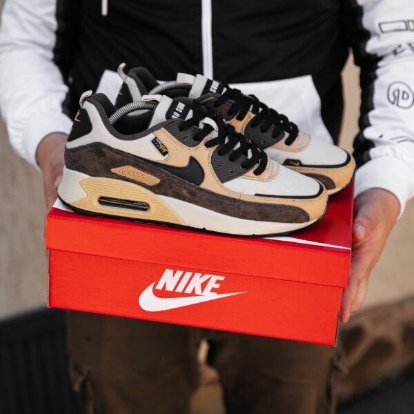 Кроссовки Мужские Nike Air Max 90 Surplus White brown