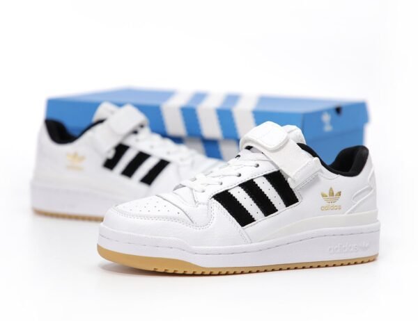 Кроссовки Женские Adidas Forum White Black