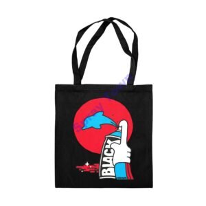 Montana Cotton Bag Dolphin by Max Solca