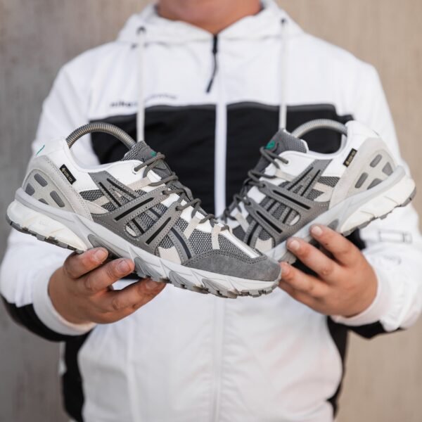 Кроссовки Мужские Asics Grey White Термо