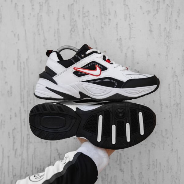 Кроссовки мужские Nike M2k Black White Зимние