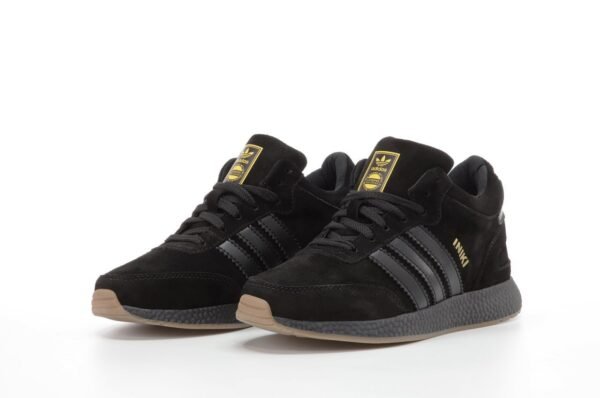 Кроссовки Мужские Adidas Iniki Mid Black Зимние