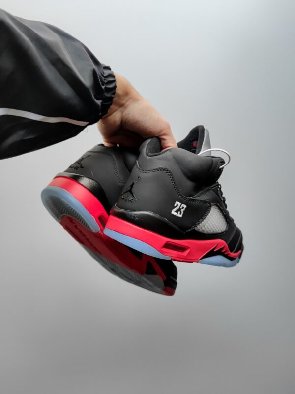 Кроссовки мужские Nike Air Jordan 5 Retro Black Fur Зимние