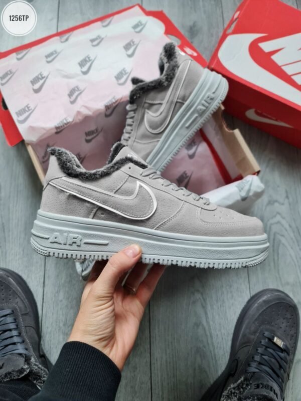 Кроссовки мужские Nike Air Force Low Grey Winter