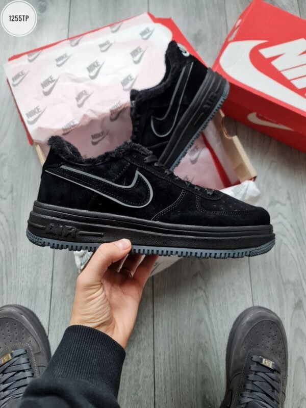 Кроссовки мужские Nike Air Force Low Black Winter