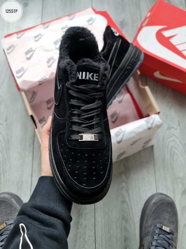 Кроссовки мужские Nike Air Force Low Black Winter