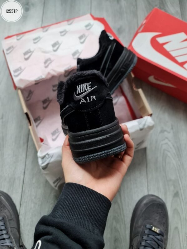 Кроссовки мужские Nike Air Force Low Black Winter