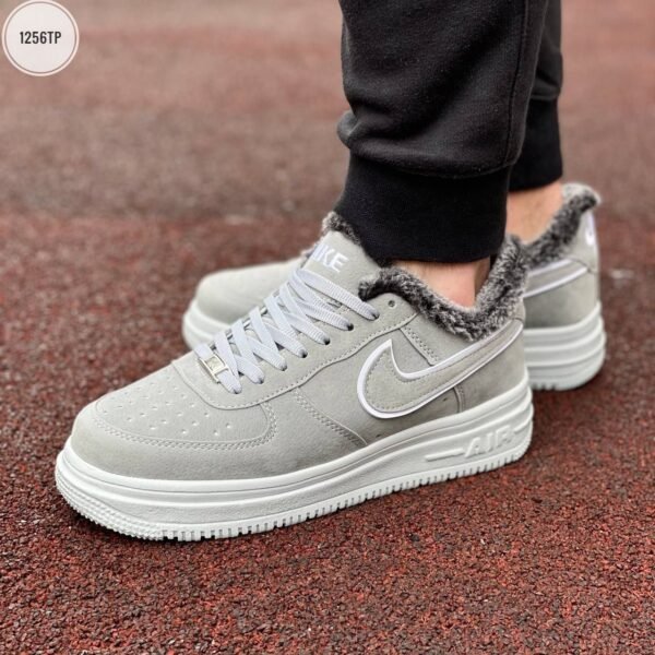 Кроссовки мужские Nike Air Force Low Grey Winter