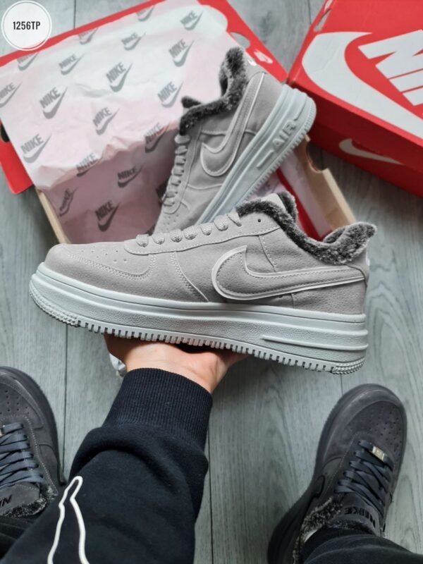 Кроссовки мужские Nike Air Force Low Grey Winter