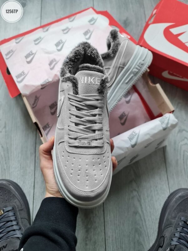 Кроссовки мужские Nike Air Force Low Grey Winter