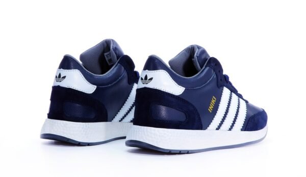 Кроссовки Мужские Adidas Iniki Mid Blue Зимние