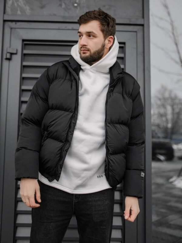 Зимний пуховик classic Black