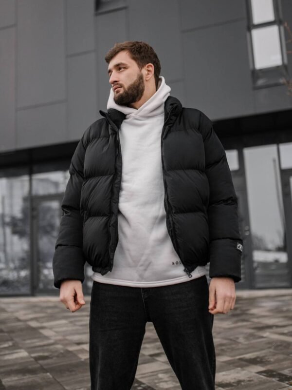 Зимний пуховик classic Black
