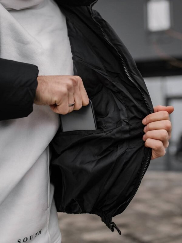 Зимний пуховик classic Black