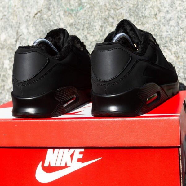 Кроссовки Мужские Nike Air Max Black Зимние