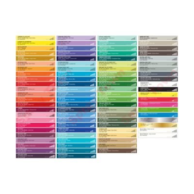 MTN Water Based 400ml, CADMIUM YELLOW LIGHT, RV 222 Amarillo Playa, Beach Yellow, EX014W0222M, AZO YELLOW DEEP, RV 177 Eldorado, EX014W0177M, CADMIUM YELLOW MEDIUM, RV 1021 Amarillo Claro, Light Yellow, EX014W1021M, YELLOW OCRE, RV 264 Amarillo Jericó, Jericho Yellow, EX014W0264M, RAW SIENNA, RV 265 Marrón Kruger, Kruger Brown, EX014W0265M, AZO ORANGE PALE, RV 102 Naranja Dalai, Dalai Orange, EX014W0102M, AZO ORANGE DARK, RV 347 Naranja Oriente, East Orange, EX014W0347M, AZO ORANGE LIGHT, RV 105 Mandarina, Tangerine, EX014W0105M, AZO ORANGE, RV 2004 Naranja, Orange, EX014W2004M, AZO ORANGE DEEP, RV 209 Naranja Calcuta, Calcutta Orange, EX014W0209M, NAPHTHOL RED DEEP, RV 241 Rojo Madrid, Madrid Red, EX014W0241M, CADMIUM RED PALE, RV 322 Rojo Medusa, Medusa Red, EX014W0322M, CADMIUM RED LIGHT, RV 223 Rojo Buda, Buddha Red, EX014W0223M, NAPHTHOL RED, RV 3020 Rojo Claro, Light Red, EX014W3020M, CARMINE, RV 3004 Rojo Burdeos, Bordeaux Red, EX014W3004M, QUINACRIDONE ROSE LIGHT, RV 323 Rosa Vicio, Vice Pink, EX014W0323M, RED VIOLET, RV 213 Rojo Merlot, Merlot Red, EX014W0213M, QUINACRIDONE ROSE, RV 211 Rosa Amor, Love Pink, EX014W0211M, QUINACRIDONE MAGENTA, RV 4010 Magenta, EX014W4010M, RED VIOLET DEEP, RV 324 Rojo Vino, Red Wine, EX014W0324M, BLUE VIOLET LIGHT, RV 224 Violeta Bruja, Witch Violet, EX014W0224M, BLUE VIOLET DEEP, RV 167 Rojo Rioja, Rioja Red, EX014W0167M BLUE VIOLET DARK, RV 169 Rojo Taurus, Taurus Red, EX014W0169M, BLUE VIOLET RV 225 Violeta Geisha, Geisha Violet, EX014W0225M, DIOXAZINE PURPLE PALE, RV 321 Violeta Abril, April Violet, EX014W0321M, DIOXAZINE PURPLE DEEP, RV 174 Violeta Venus, Venus Violet, EX014W0174M, DIOXAZINE PURPLE DARK, RV 28 Violeta Cosmos, Cosmos Violet, EX014W0028M, DIOXAZINE PURPLE LIGHT, RV 214 Violeta, Violet, EX014W0214M, DIOXAZINE PURPLE, RV 173 Ultravioleta, Ultraviolet, EX014W0173M DIOXAZINE PURPLE DEEP, RV 174 Violeta Venus, Venus Violet, EX014W0174M, DIOXAZINE PURPLE DARK, RV 28 Violeta Cosmos, Cosmos Violet, EX014W0028M, PHTHALO BLUE PALE, RV 326 Azul Gumball, Gumball Blue, EX014W0326M, PRUSSIAN BLUE DEEP, RV 154 Azul Tornado, Tornado Blue, EX014W0154M, CERULEAN BLUE, RV 217 Azul Avatar, Avatar Blue, EX014W0217M, PHTHALO BLUE LIGHT, RV 29 Azul Ártico, Arctic Blue, EX014W0029M, PRUSSIAN BLUE, RV 30 Azul Eléctrico, Electric Blue, EX014W0030M, COBALT BLUE PALE, RV 327 Azul Katmandú, Kathmandu Blue, EX014W0327M, ULTRAMARINE BLUE, RV 5002 Azul Ultramar, Ultramarine Blue, EX014W5002M, COBALT BLUE, RV 68 Azul Esperanza, Hope Blue, EX014W0068M, COBALT BLUE LIGHT, RV 69 Azul Sueño, Dream Blue, EX014W0069M, ULTRAMARINE BLUE DEEP, RV 328 Azul Abismo, Abyss Blue, EX014W0328M, PRIMARY BLUE PALE, RV 336 Azul Mikonos, Mykonos Blue, EX014W0336M, PRIMARY BLUE DEEP, RV 339 Azul Lesbos, Lesbos Blue, EX014W0339M, PRIMARY BLUE RV 338 Azul 123 Klan, 123 Klan Blue, EX014W0338M, PRIMARY BLUE LIGHT, RV 337 Azul Ona, Ona Blue, EX014W0337M, BLUE GREEN DARK, RV 234 Azul Índigo, Indigo Blue, EX014W0234M, BLUE GREEN PALE, RV 341 Azul Hawaii, Hawaii Blue, EX014W0341M, BLUE GREEN DEEP, RV 14 Azul Planeta, Planet Blue, EX014W0014M, BLUE GREEN, RV 343 Azul Reef, Reef Blue, EX014W0343M, BLUE GREEN LIGHT, RV 342 Azul Fiji, Fiji Blue, EX014W0342M, PHTHALO GREEN BLUE, RV 254 Verde Max, Max Green, EX014W0254M, EMERALD GREEN LIGHT, RV 220 Verde UFO, UFO Green, EX014W0220M, TURQUOISE GREEN RV 219 Verde París, Paris Green, EX014W0219M, EMERALD GREEN, RV 21 Verde Quirúrgico, Surgical Green, EX014W0021M, EMERALD GREEN DEEP, RV 221 Verde Perséfone, Persephone Green, EX014W0221M, BRILLIANT YELLOW GREEN LIGHT, RV 235 Verde Veneno, Poison Green, EX014W0235M BRILLIANT YELLOW GREEN, RV 236 Verde Mojito, Mojito Green, EX014W0236M, BRILLIANT YELLOW GREEN MEDIUM, RV 333 Verde Eva, Eva Green, EX014W0333M, BRILLIANT YELLOW GREEN DEEP, RV 334 Verde Guernica, Guernica Green, EX014W0334M, BRILLIANT YELLOW GREEN DARK, RV 335 Verde Serengueti, Serengeti Green, EX014W0335M, PHTHALO GREEN, RV 329 Verde Vera, Vera Green, EX014W0329M, BRILLIANT GREEN, RV 6018 Verde Valle, Valley Green, EX014W6018M, BRILLIANT GREEN DEEP, RV 1127 Verde Era, Era Green, EX014W1127M, BRILLIANT LIGHT GREEN, RV 34 Verde Guacamole, Guacamole Green, EX014W0034M, WARM GREY LIGTH, RV 302 Gris Koala, Koala Grey, EX014W0302M, BURNT UMBER, RV 266 Marrón Volcán, Volcano Brown, EX014W0266M, WARM GREY DEEP, RV 332 Gris Pinocho, Pinocchio Grey, EX014W0332M, WARM GREY PALE RV 331 Gris Elefante, Elephant Grey, EX014W0331M, RAW UMBER, RV 137 Marrón Kraft, Kraft Brown, EX014W0137M, RAW UMBER DEEP, RV 139 Marrón Sequoia, Sequoia Brown, EX014W0139M, NAPLES YELLOW DEEP, RV 330 Marrón Anubis, Anubis Brown, EX014W0330M, TITANIUM LIGHT, RV 1013 Blanco Hueso, Bone White, EX014W1013M, NAPLES YELLOW, RV 135 Marrón Safari, Safari Brown, EX014W0135M, GREY GREEN LIGHT, RV 345 Verde Peyote, Peyote Green, EX014W0345M, GREY GREEN, RV 179 Verde Bonsái, Bonsai Green, EX014W0179M, GREY GREEN DEEP, RV 131 Verde Comarca, County Green, EX014W0131M, GREY GREEN DARK, RV 346 Verde Nebraska, Nebraska Green, EX014W0346M, NEUTRAL GREY PALE, RV 6 Gris Claro, Light Grey, EX014W0006M, NEUTRAL GREY DEEP, RV 263 Gris Sputnik, Sputnik Grey, EX014W0263M, NEUTRAL GREY DARK, RV 7016 Gris Antracita, Anthracite Grey, EX014W7016M, NEUTRAL GREY LIGHT, RV 7047 Gris Siberia, Siberian Grey, EX014W7047M, NEUTRAL GREY, RV 7040 Gris Perla, Pearl Grey, EX014W7040M, TITANIUM WHITE, R 9010 Blanco, White, EX014W9010M, CARBON BLACK R 9011 Negro, Black, EX014W9011M, AMARILLO FLÚOR, FLUORESCENT YELLOW, EX014W0600M, ROJO FLÚOR, FLUORESCENT RED, EX014W0602M, VERDE FLÚOR, FLUORESCENT GREEN, EX014W0604M, AZUL FLÚOR, FLUORESCENT BLUE, EX014W0605M, FUCSIA FLÚOR, FLUORESCENT FUCHSIA, EX014W0603M, Barniz Mate, Matte Varnish, EX014W0907, Barniz Brillante, Glossy Varnish, EX014W0900, Plata Joya, Jewel Silver, EX014W0126M, Oro Marco, Frame Gold, EX014W0127M,