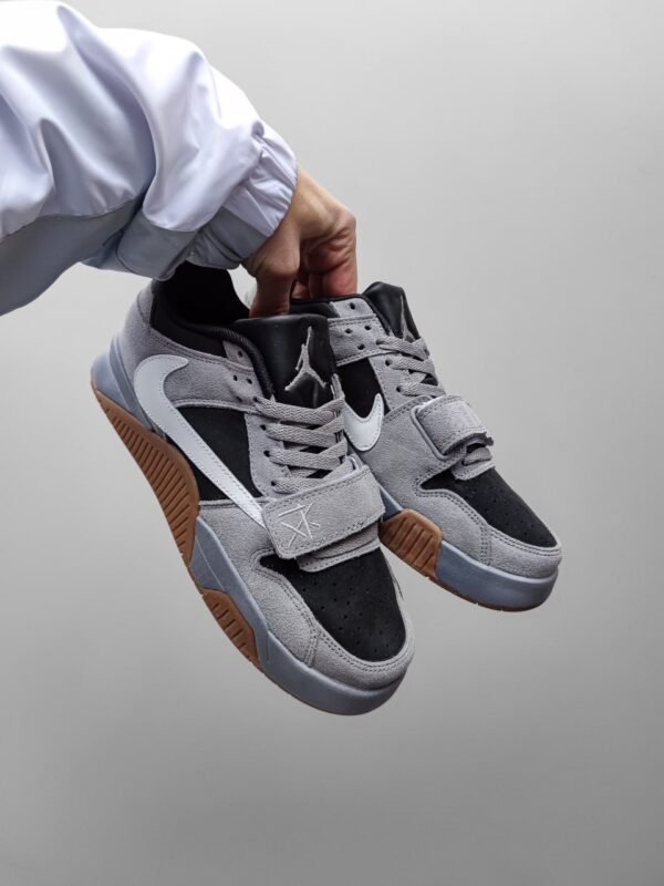 Кроссовки мужские Nike Travis Scott x Jordan Cut The Check Gray