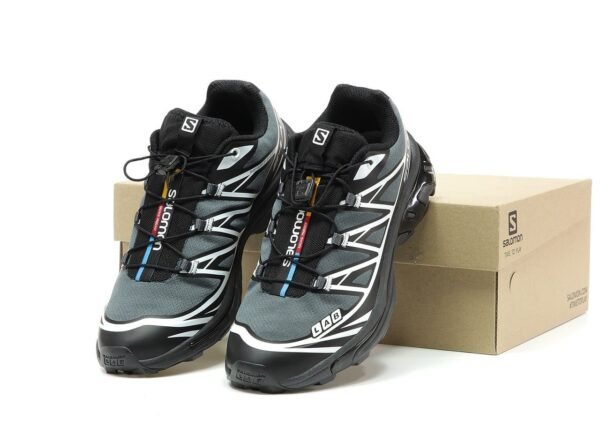Кроссовки мужские Salomon XT-6 Black Grey