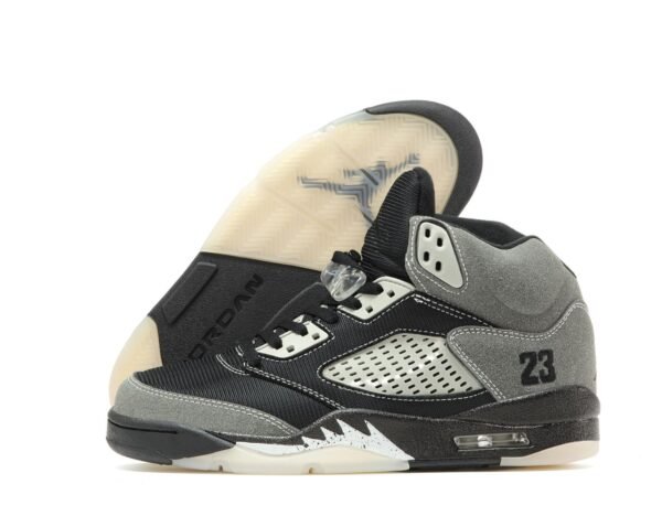 Кроссовки мужские Nike Air Jordan 5 Grey Black