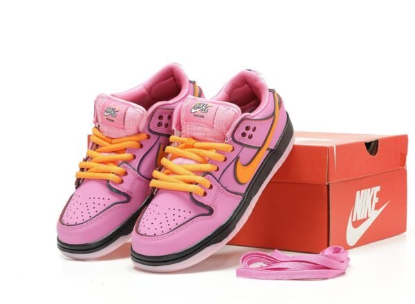 Кроссовки Женские Nike Sb Dunk Low x Powerpuff Girls Pink